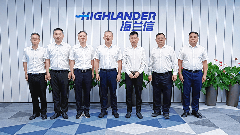 Zhoushan Party Secretary Chen Zhong Leads Delegation to Shanghai for Research Visit to Highlander, Accelerating the Zhoushan Submarine Computing Power Project