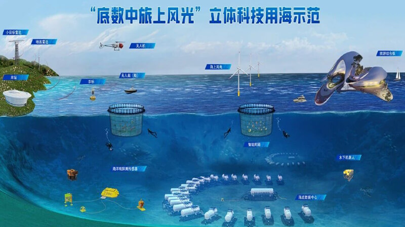 A "Digital Heart" Beneath the Sea: Lingshui's Deep-Sea Fish Farms Experiment with "Data-Driven Aquaculture" | Seeking "the Way" in the Ocean